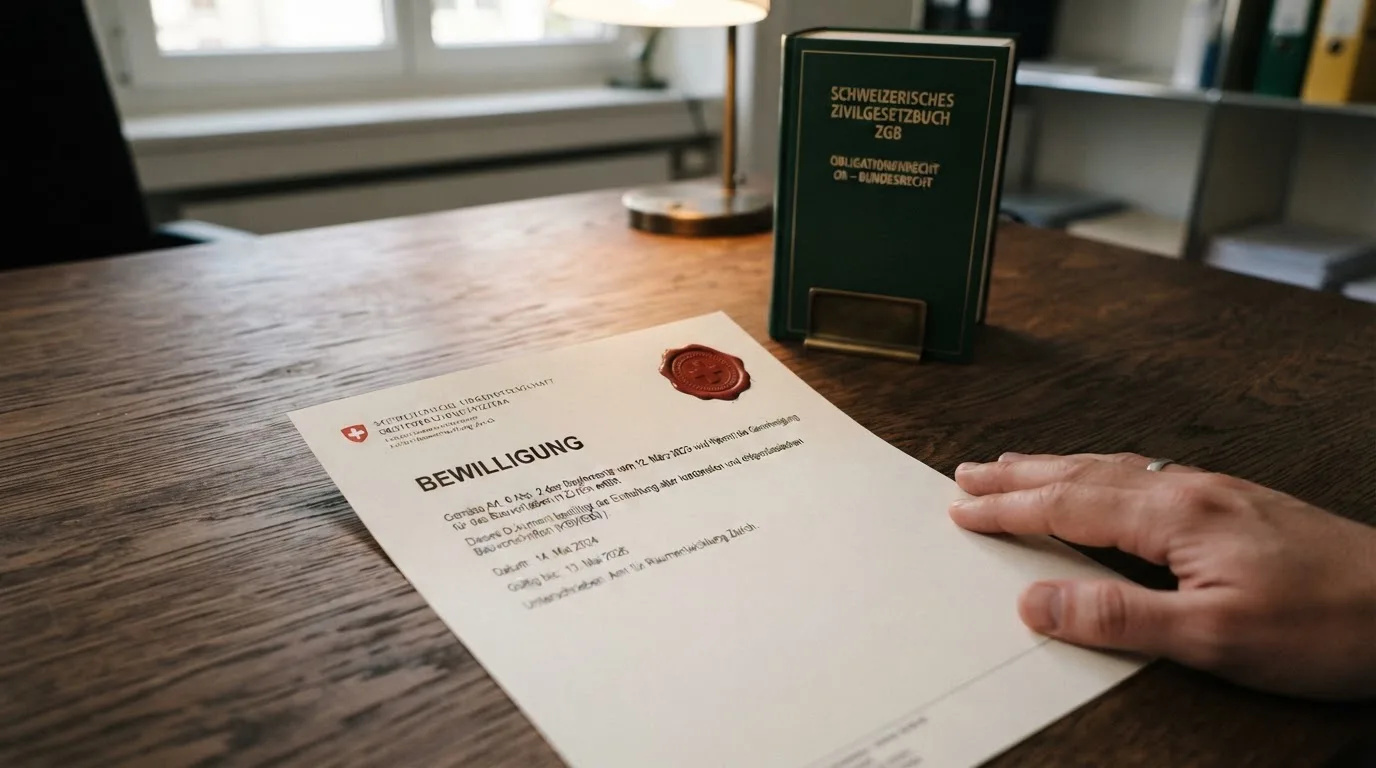 Amtliches Schreiben mit Stempel auf einem Schreibtisch neben einem Gesetzbuch — casino guthaben ohne einzahlung